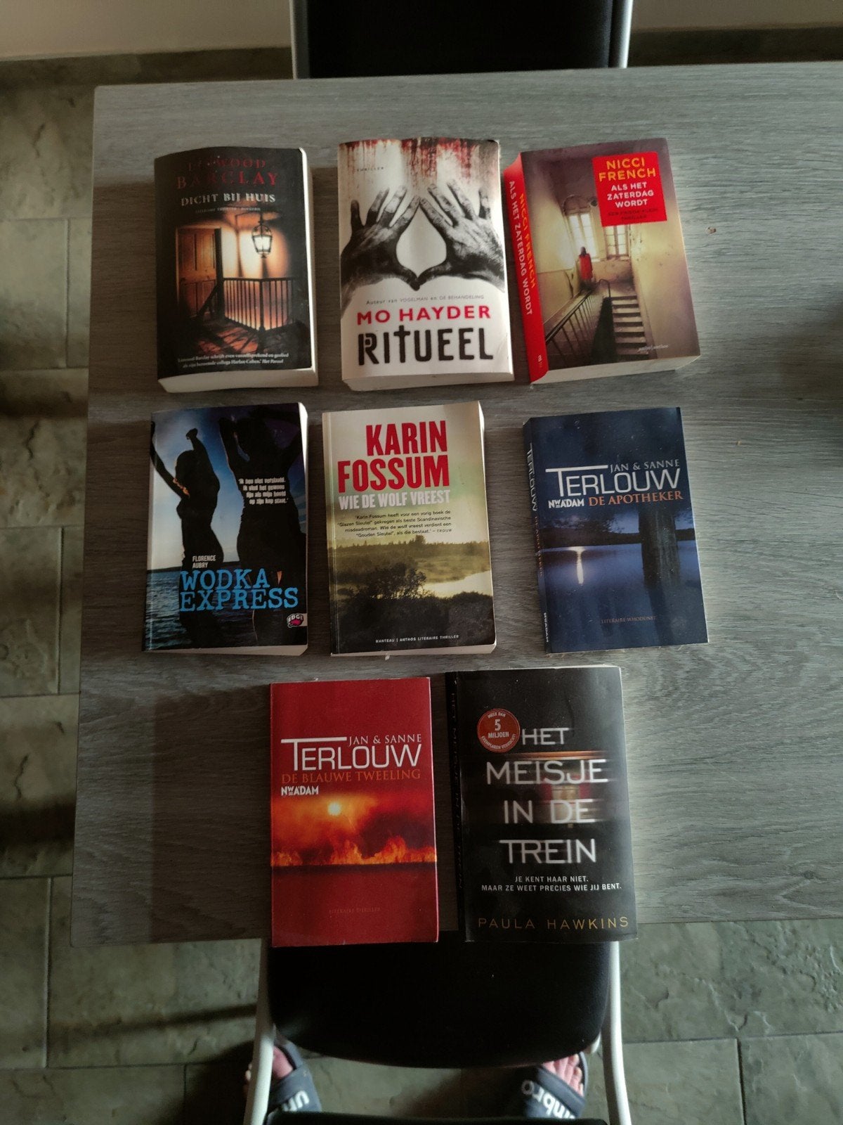 romans te koop in één lot., Ophalen