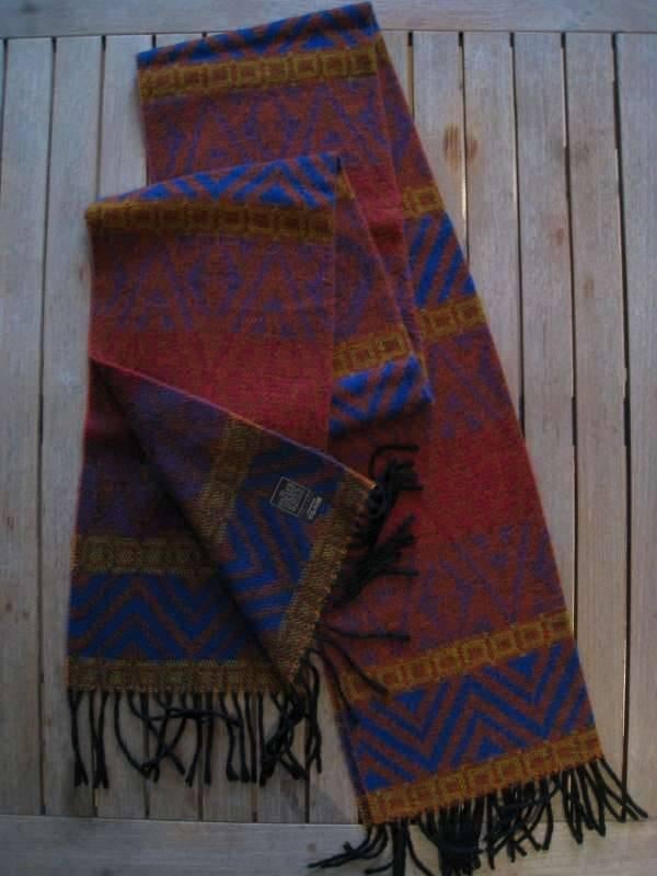 Sjaal, heren of dames, L208 x B50 cm, met franjes, als nieuw, Kleding | Dames, Ophalen, Sjaal