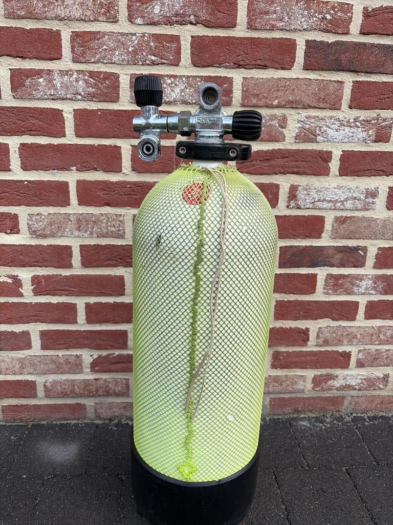 Duikfles 15 liter, Watersport en Boten, Ophalen, Zo goed als nieuw, Duikfles