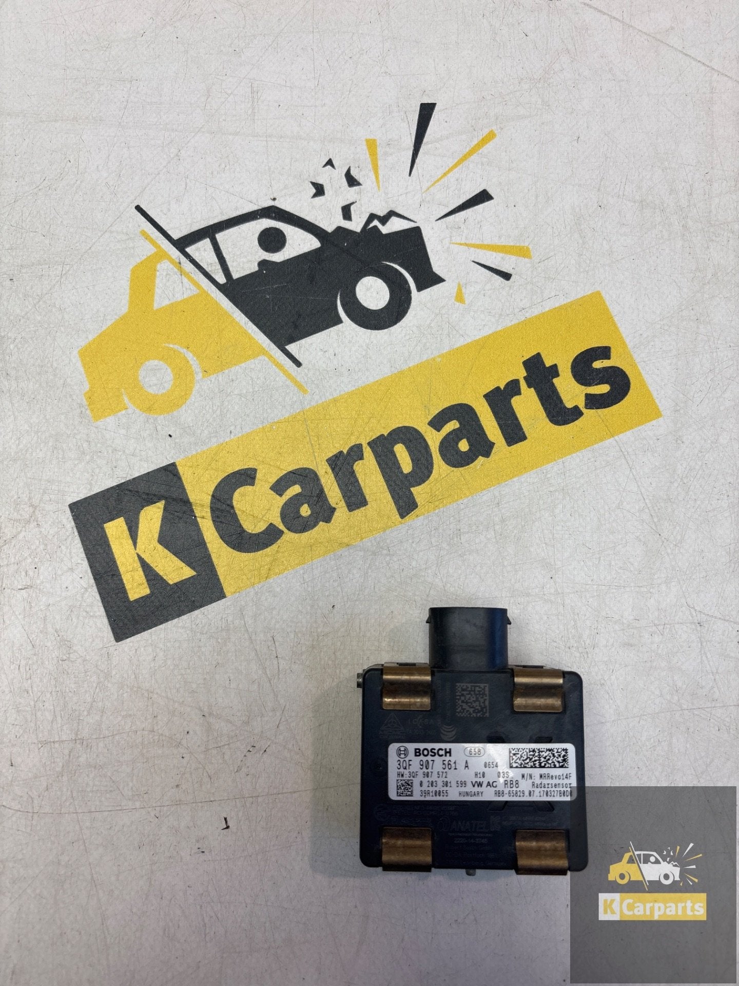 Capteur radar ACC VW Golf Original 3QF907561A, Info@fabrikant.eu, Fabrikant BV, Fabrikantstraat 1
1000 AA  Amsterdam, NL, Volkswagen