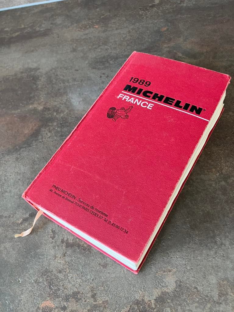Michelin Guide France 1989, Livres, Enlèvement, Utilisé, Français