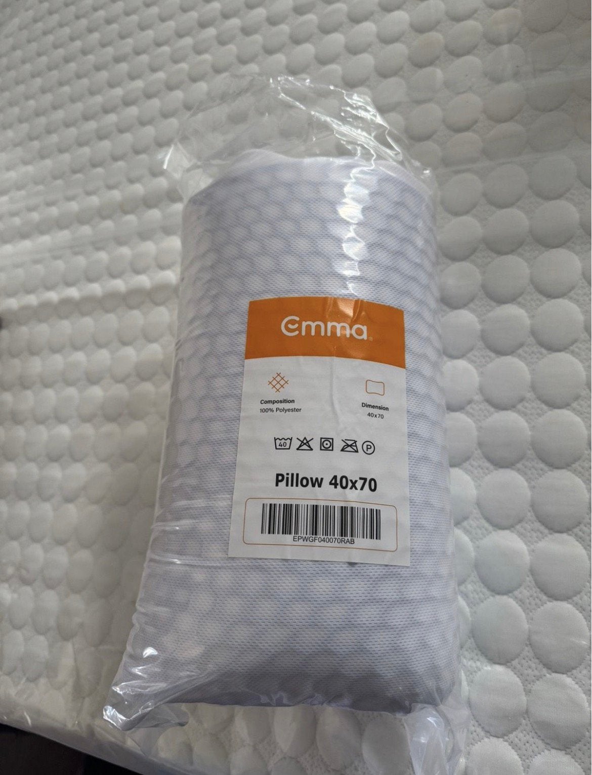 Oreillers Emma Airgrid 40x70cm, Maison & Meubles, Neuf, Oreiller, Enlèvement ou Envoi, Une personne