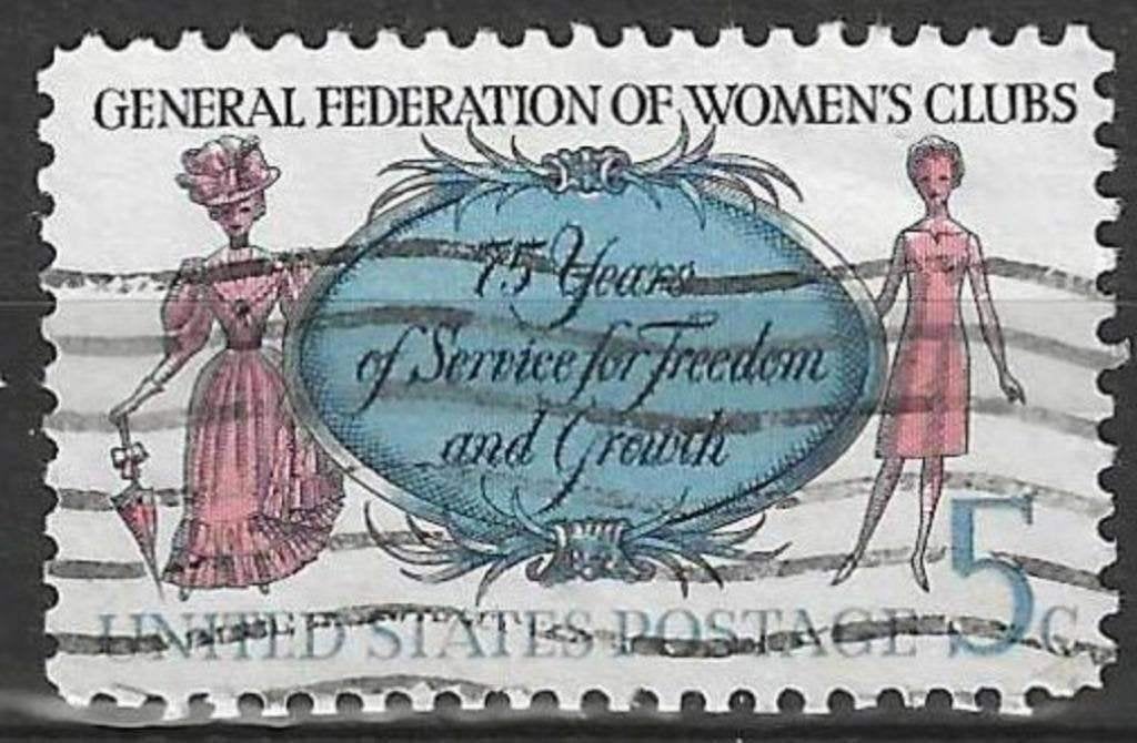 USA 1966 - Yvert 809 - Federatie van vrouwenclubs (ST), Verzenden, Gestempeld