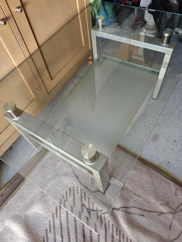 Salon tafel, Ophalen, Gebruikt