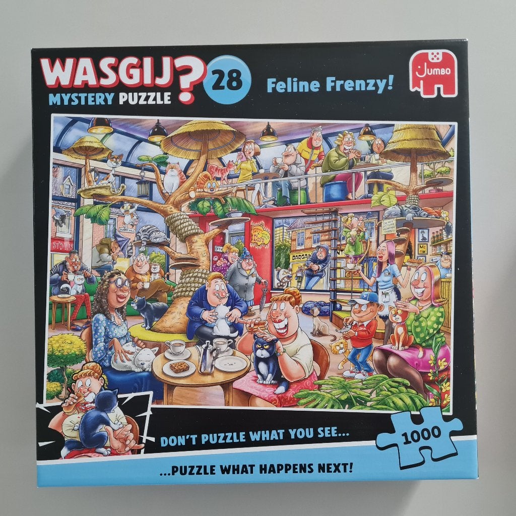 WasGij? puzzels, 1000 stukjes, Ophalen, 500 t/m 1500 stukjes, Zo goed als nieuw, Legpuzzel
