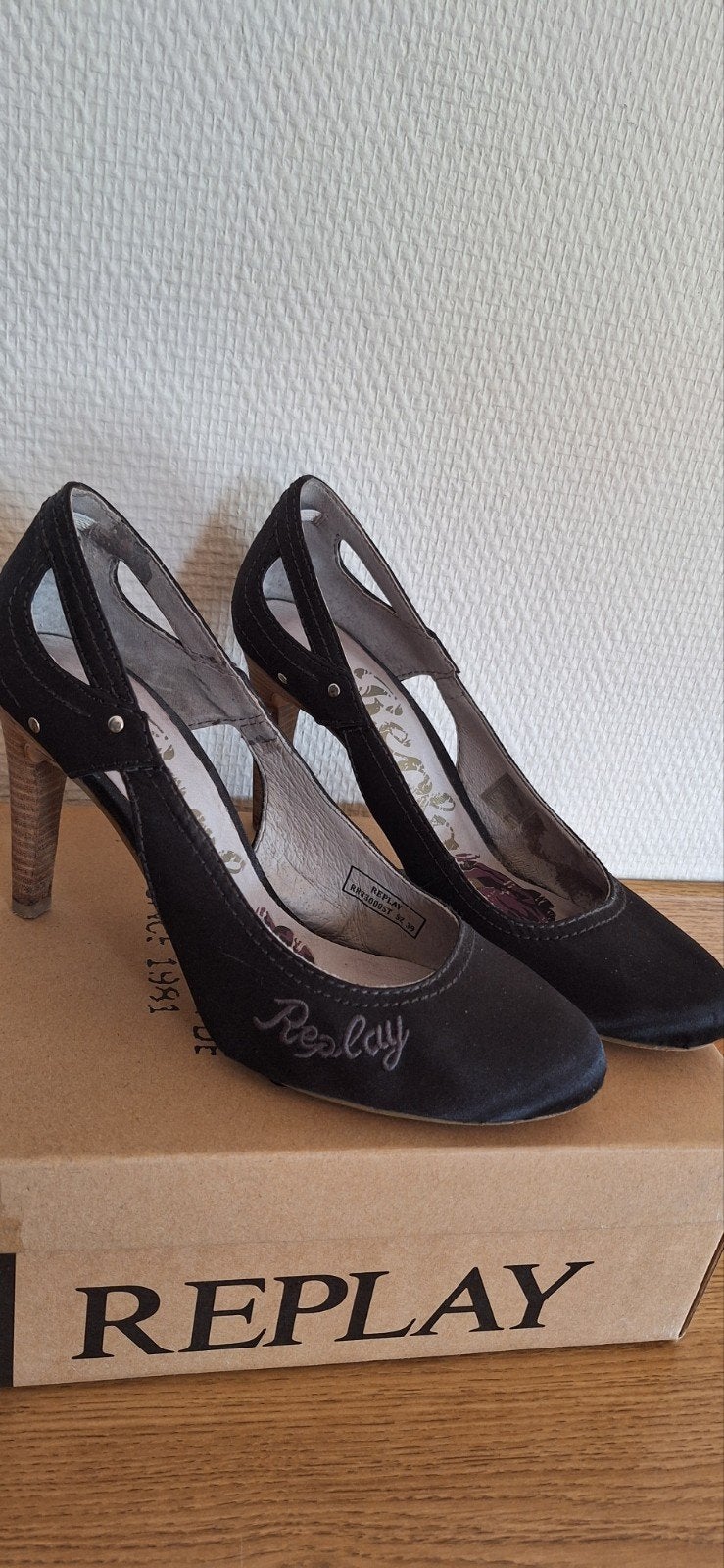 Replay met hoge hak, Kleding | Dames, Ophalen, Zwart