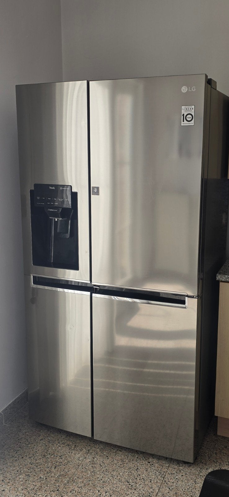 Porte intérieure du réfrigérateur américain LG. Total No Fro, Electroménager, Enlèvement