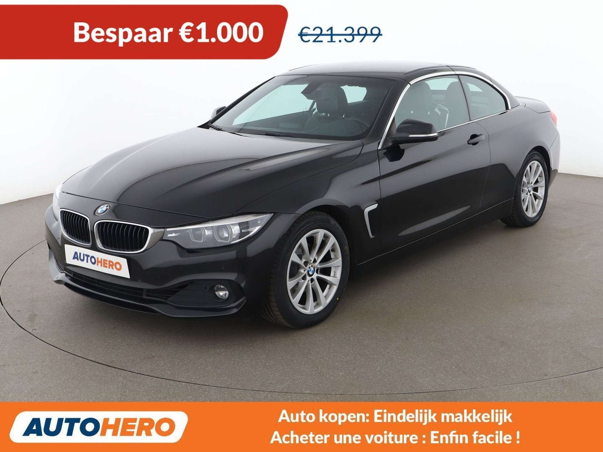 BMW 4 Serie 420 420i Advantage (automatique), Autos, Cuir, Achat, Cabriolet, https://public.car-pass.be/vhr/64cb94c8-ee73-4eda-b11a-5912b8c9707f