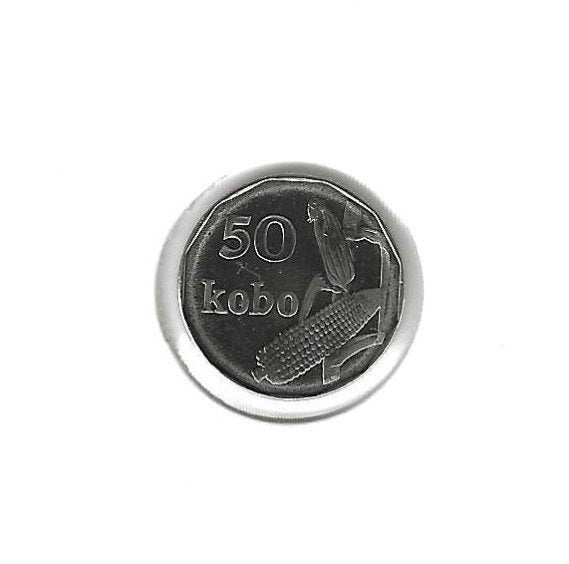 Nigeria, 50 Kobo 2006., Ophalen of Verzenden, Nigeria, Losse munt