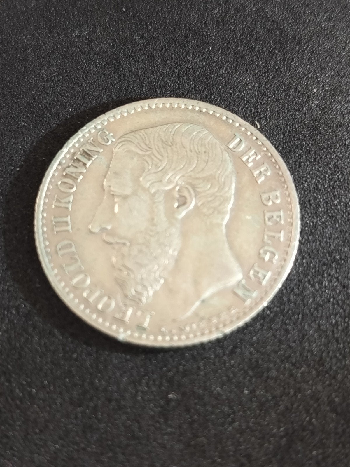 1 FR 1887 met punt, Ophalen of Verzenden