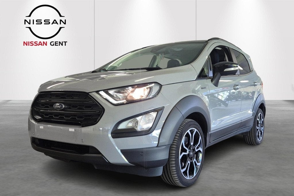 Ford EcoSport 1.0i EcoBoost 92kW Active, Argent ou Gris, Boîte manuelle, Noir, 5 portes
