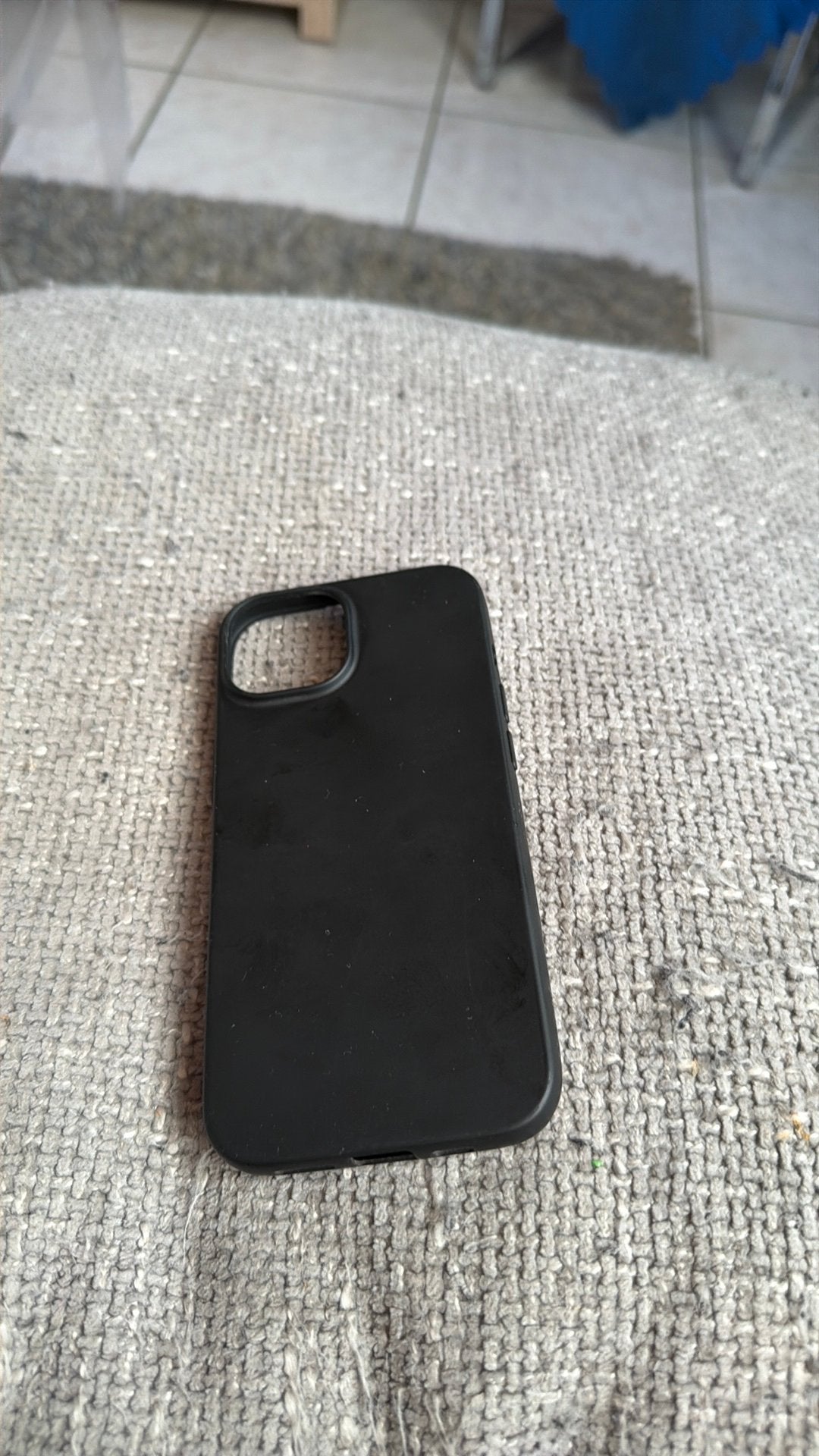 Iphone 15 hoesje te koop, Ophalen, Zo goed als nieuw, IPhone 15, Zwart