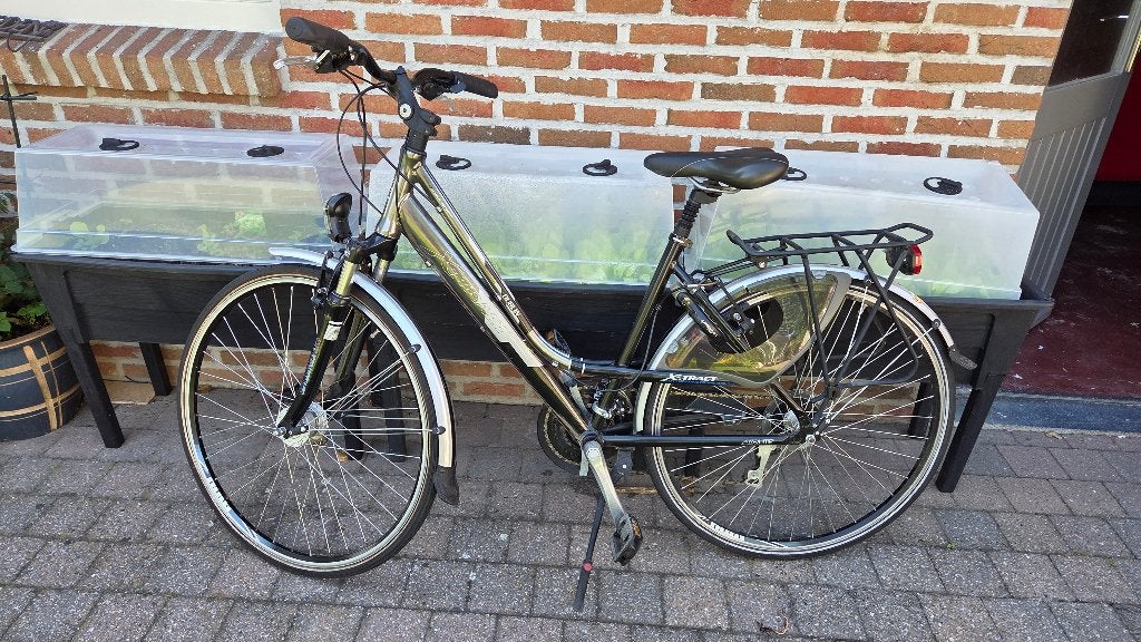 Fiets Dames, Velgrem, Versnellingen, 56 cm of meer, Zo goed als nieuw
