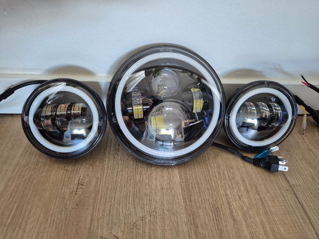 LED Lampenset Harley Touring Fatboy Electra Glide Road glide, Motoren, Onderdelen | Harley-Davidson, Ophalen of Verzenden, Nieuw