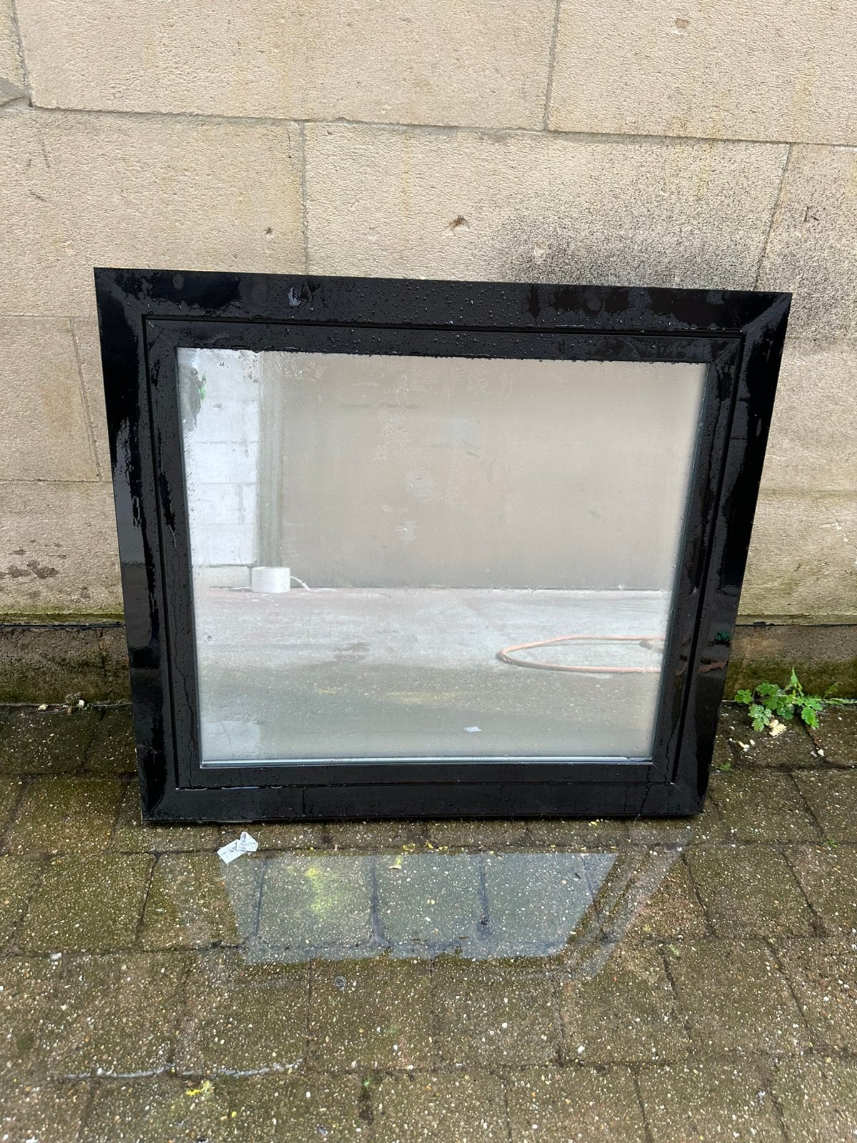 Raam aluminium, Doe-het-zelf en Bouw, Ophalen of Verzenden, Zo goed als nieuw