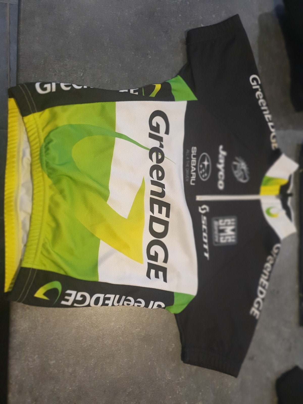 koerstrui greenedge 4XS, Kinderen, Ophalen of Verzenden, Zo goed als nieuw, Santini