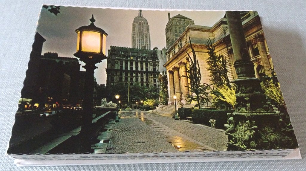 38 POSTKAARTEN VAN NEW YORK, Verzamelen, Verzenden, Gelopen, Buiten Europa
