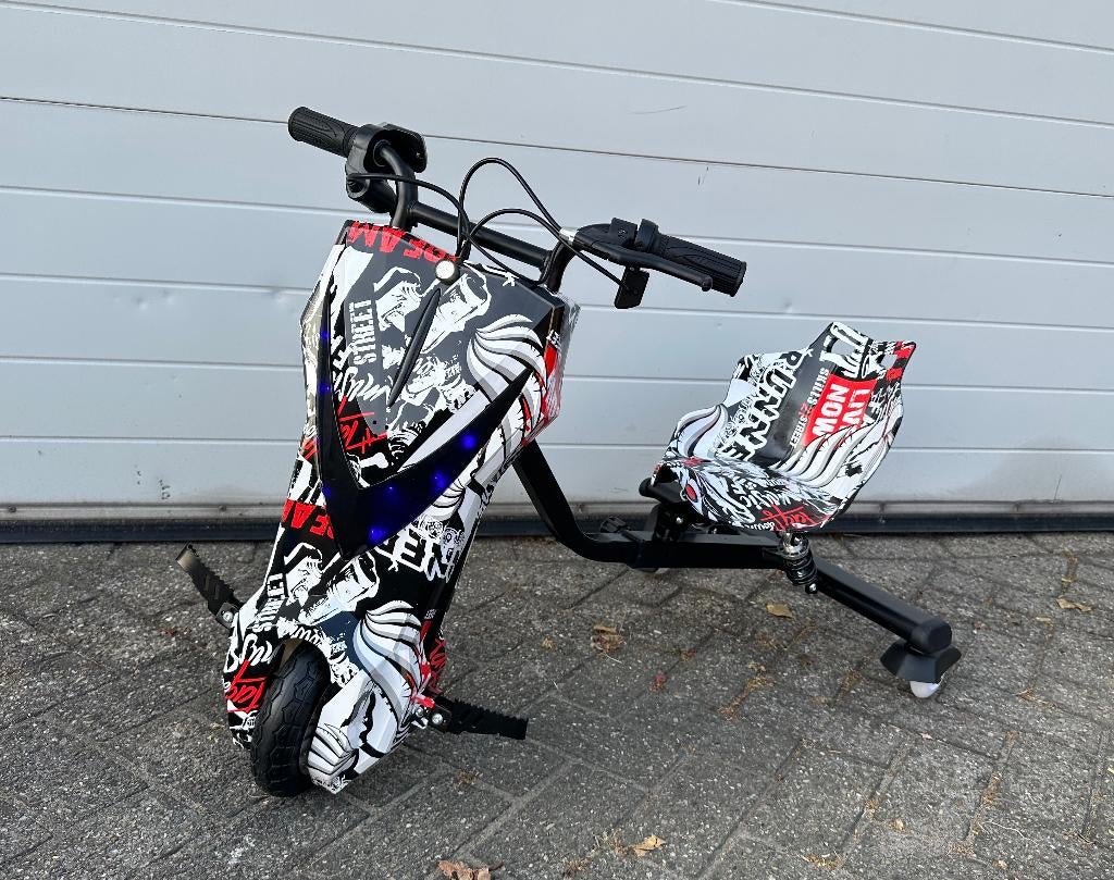 Elektrische Drift Trike Kart 250W 36V Bluetooth / Verlicht, Ophalen of Verzenden, Nieuw