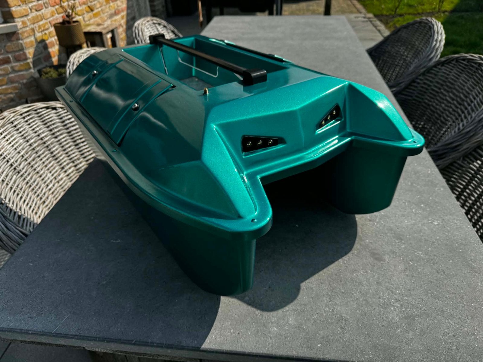 Voerboot+statief+toslon500 dieptemeter., Ophalen, Zo goed als nieuw