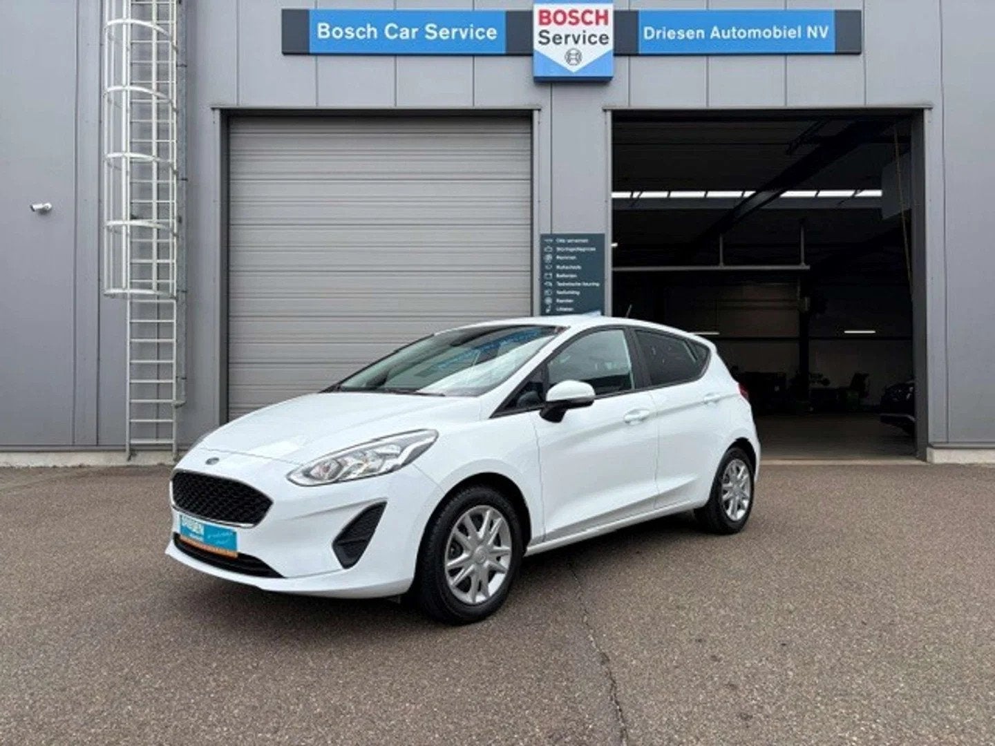 Ford Fiesta Fiesta 1.1i Trend/Airco/1j gar(1) (bj 2019), Auto's, Stof, Gebruikt, Euro 6, Wit