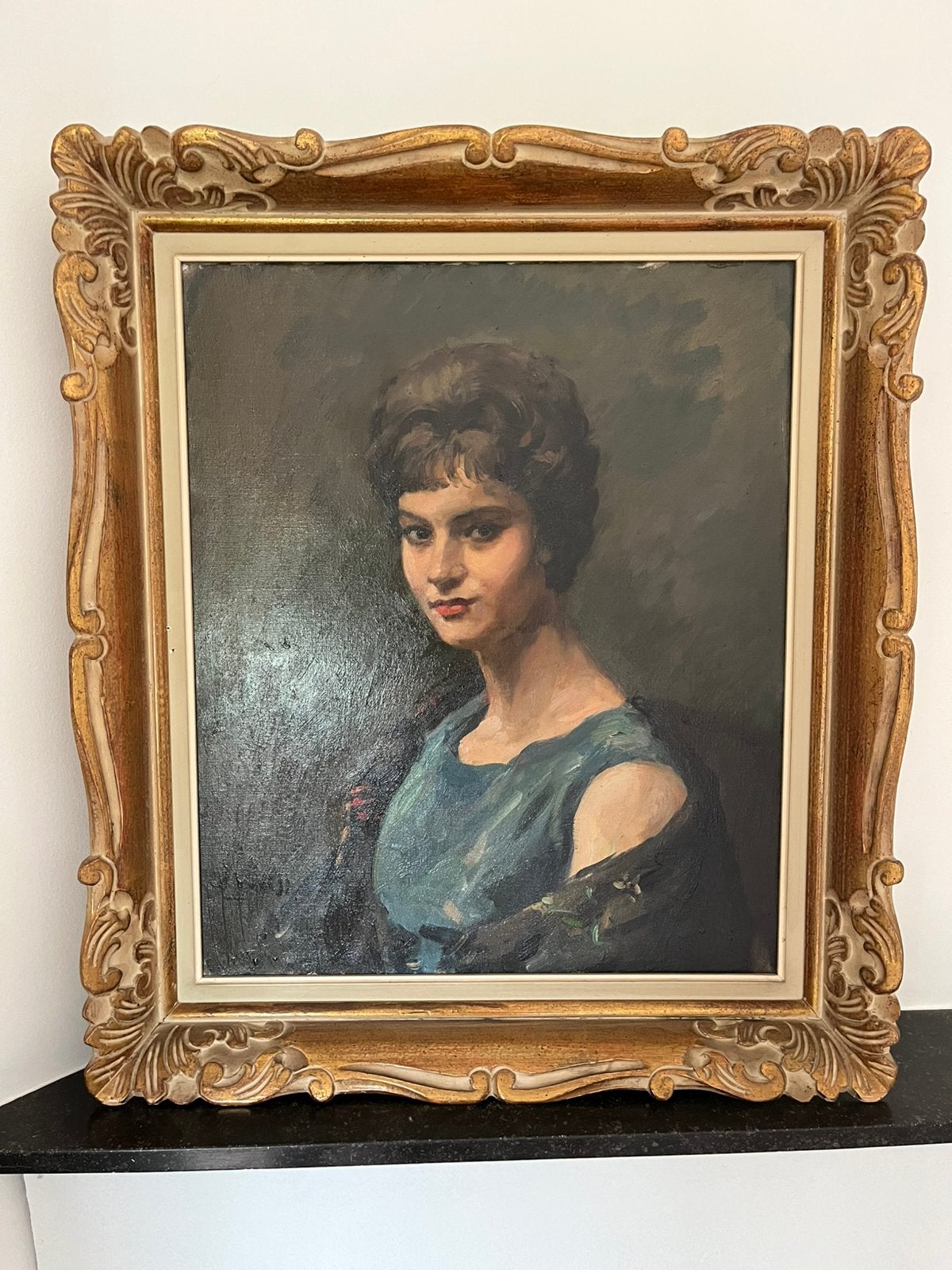 Peinture José Wolff, Antiquités & Art, Portrait ou Personnes, Enlèvement, Réaliste, Toile