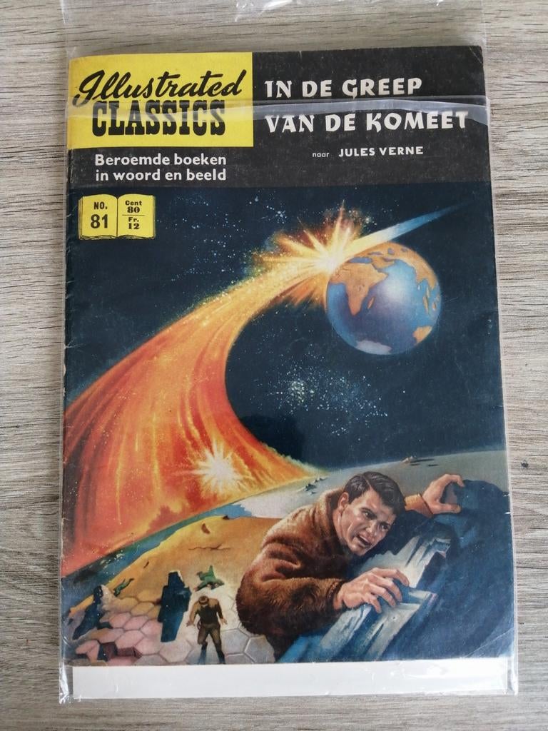 In de greep van de komeet. Jules Verne, Eén comic, Ophalen of Verzenden, Gelezen, Europa