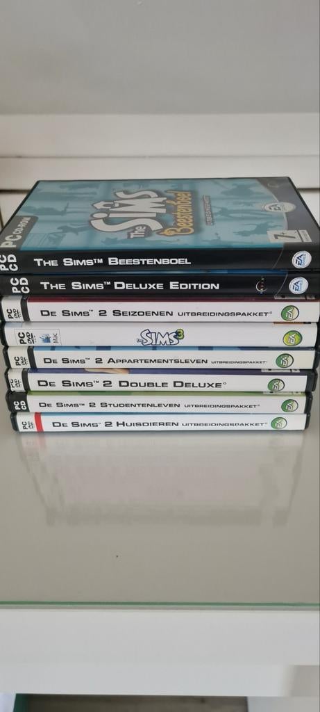 Sims 2 en sims 3 dvd, Games en Spelcomputers, Games | Nintendo DS, Ophalen of Verzenden, Zo goed als nieuw