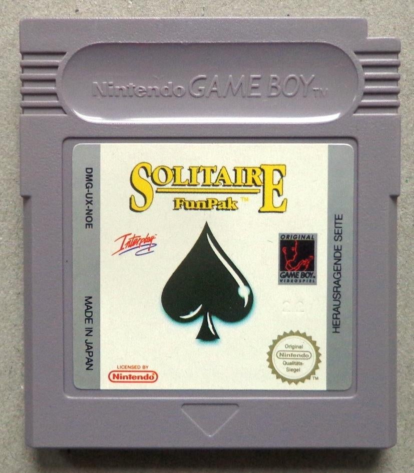 Solitaire FunPak voor de Nintendo Gameboy, Ophalen of Verzenden, Gebruikt