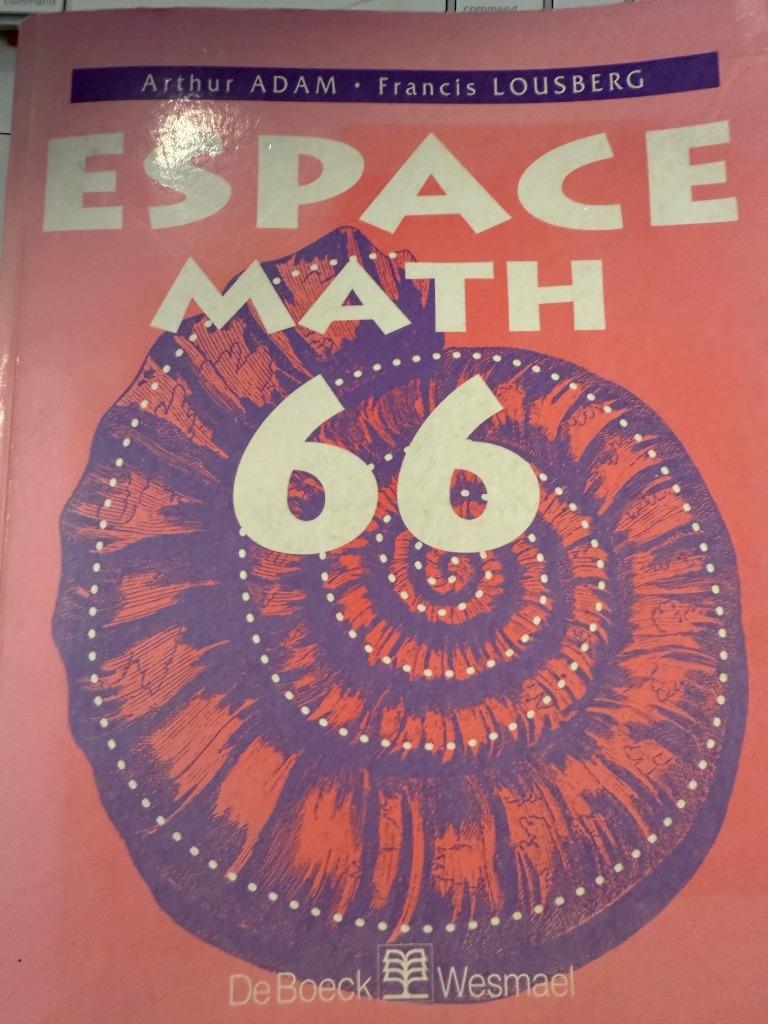 Espace math 66 : mathématiques 6 périodes-semaine De Arthur, Enlèvement