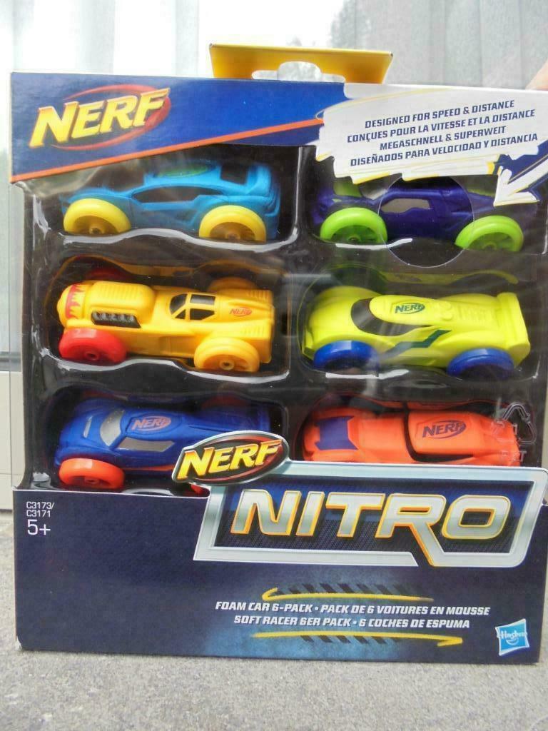 NERF NITRO CARS 6 Pack *NEUF*  PRIX ACTION  !!! ***, Enlèvement, Neuf