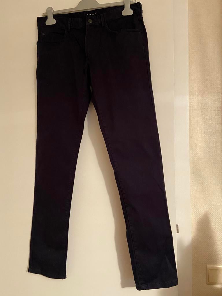Donkerblauwe herenbroek chino, Sisley, Blauw, Nieuw, Ophalen of Verzenden