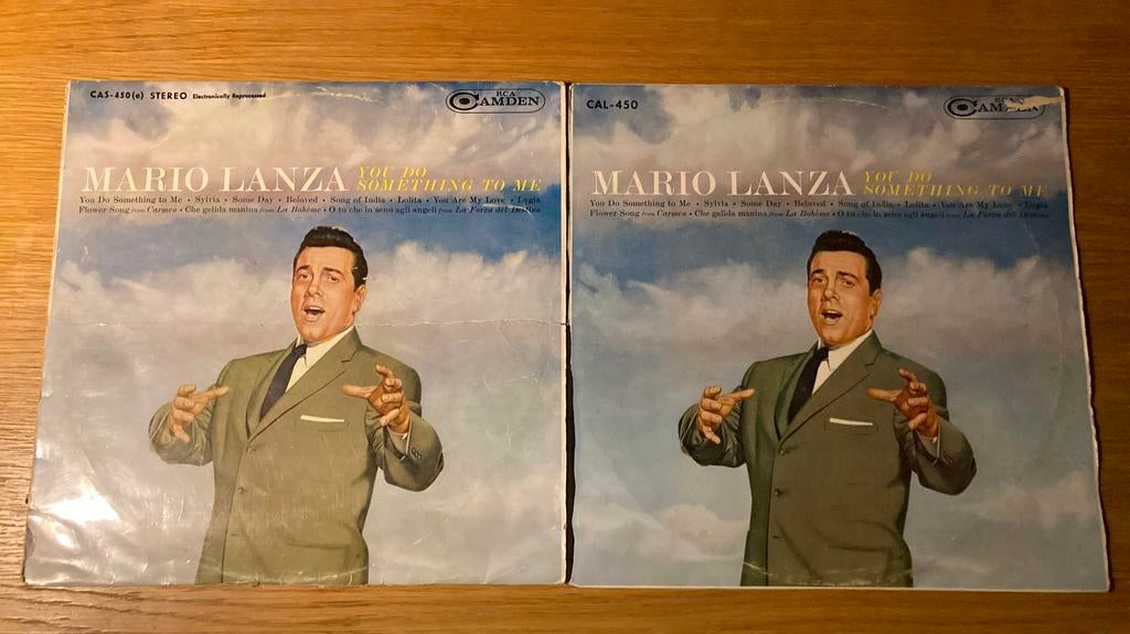 Lot LP’s Mario Lanza, Cd's en Dvd's, Vinyl | Klassiek, Gebruikt, Romantiek, Vocaal, 12 inch, Ophalen of Verzenden