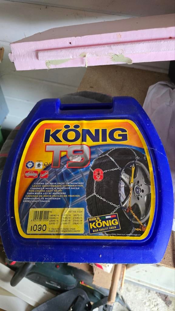 Chaînes à neige König, Autos : Divers, Chaînes, Enlèvement, Neuf