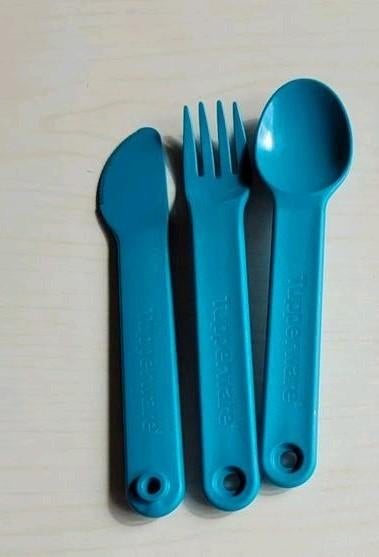 tupperware bestek, Ophalen, Nieuw, Paars