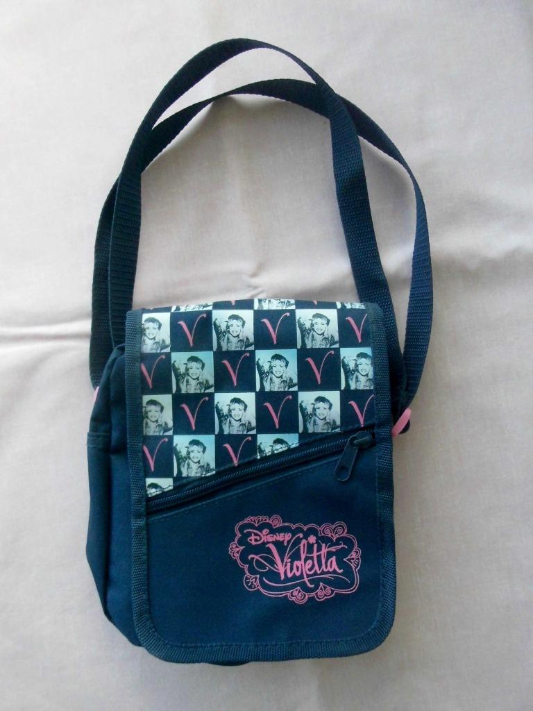 Zeer mooie schoudertas „DISNEY VIOLETTA” 22 x 15 cm, Ophalen of Verzenden, Zo goed als nieuw, Blauw, Overige merken