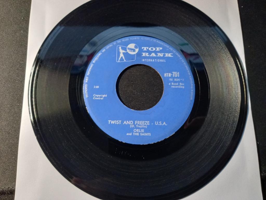 Orlie And The Saints ‎–Twist And Freeze - U.S.A. / King Kong, Overige genres, 7 inch, Single, Ophalen of Verzenden