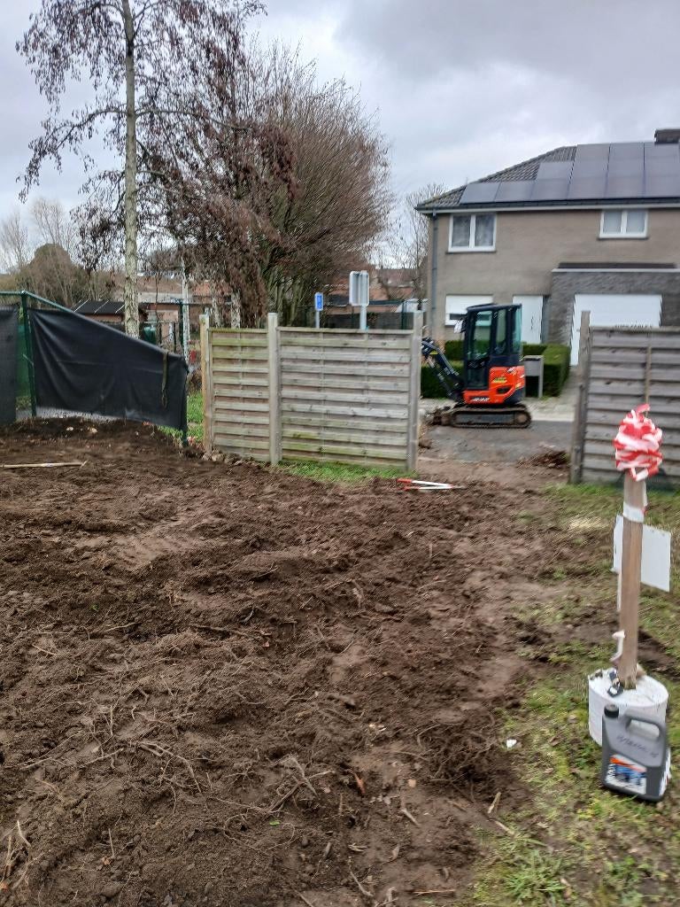 Mini-pelle 1.8T & 2.8T - Travaux de jardin et tranchées, Enlèvement, Neuf