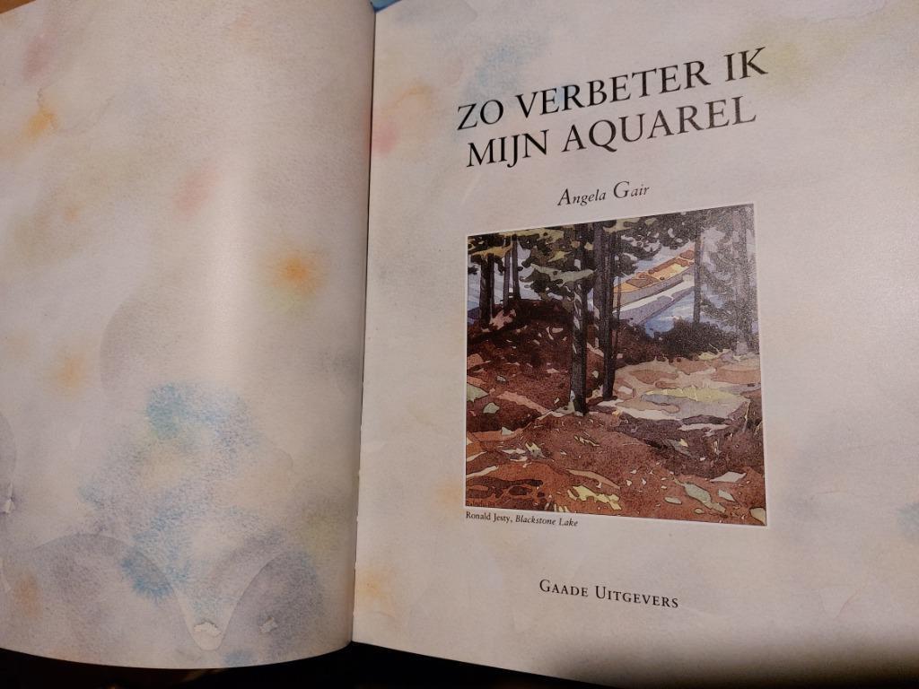 Zo verbeter ik mijn aquarel, Hobby en Vrije tijd, Schilderen, Ophalen, Zo goed als nieuw