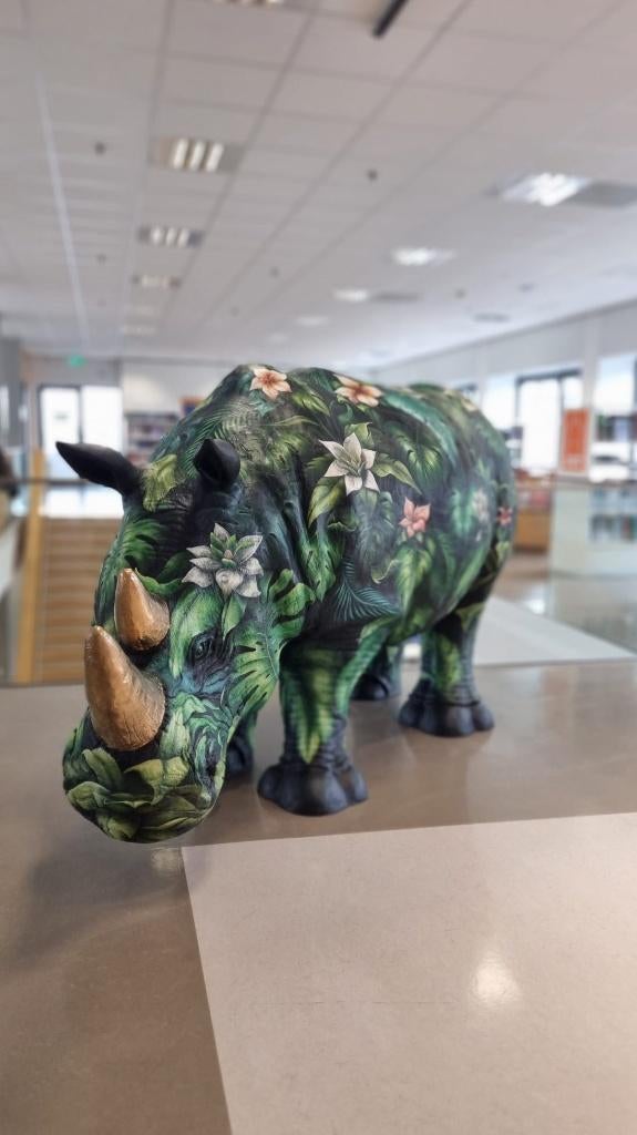 Unieke Kunstneushoorn, Antiek en Kunst, Ophalen of Verzenden