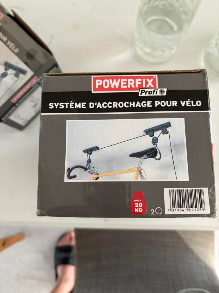 Ophangsysteem voor fiets, Ophalen, Nieuw