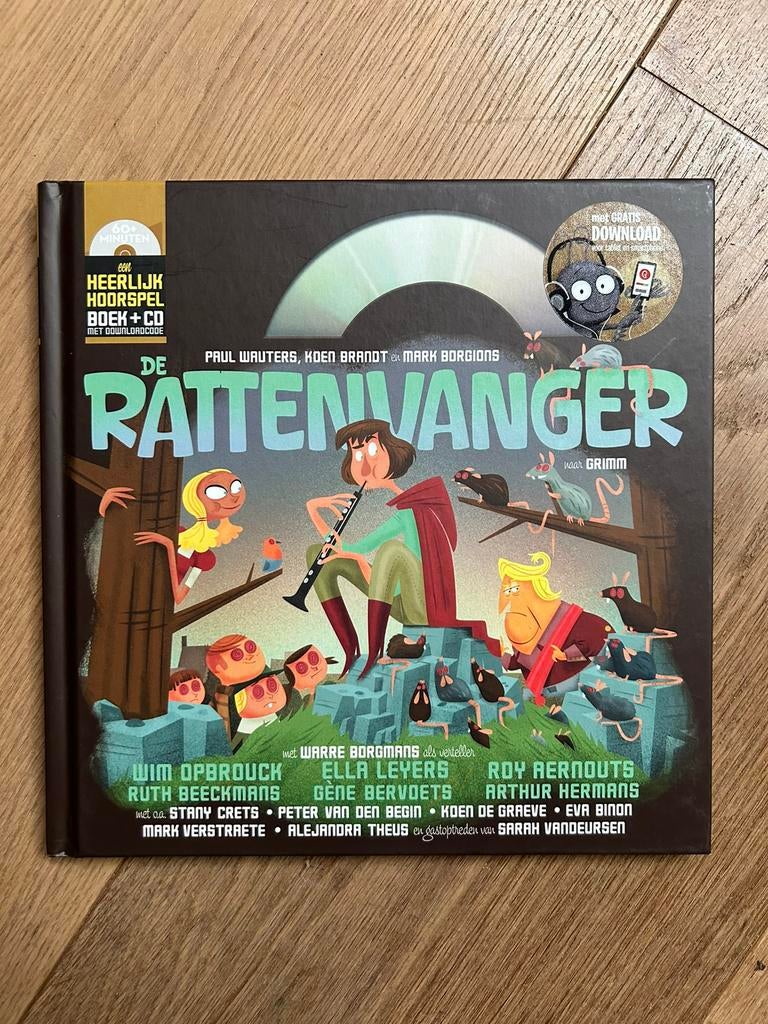 Luisterboek De rattenvanger het geluidshuis nieuw, Ophalen of Verzenden, Paul Wauters, Kind