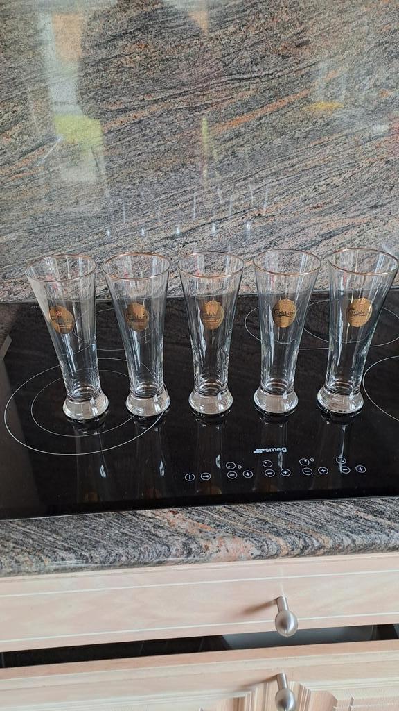 Bierglas 'Carlsberg', Ophalen, Zo goed als nieuw, Bierglas