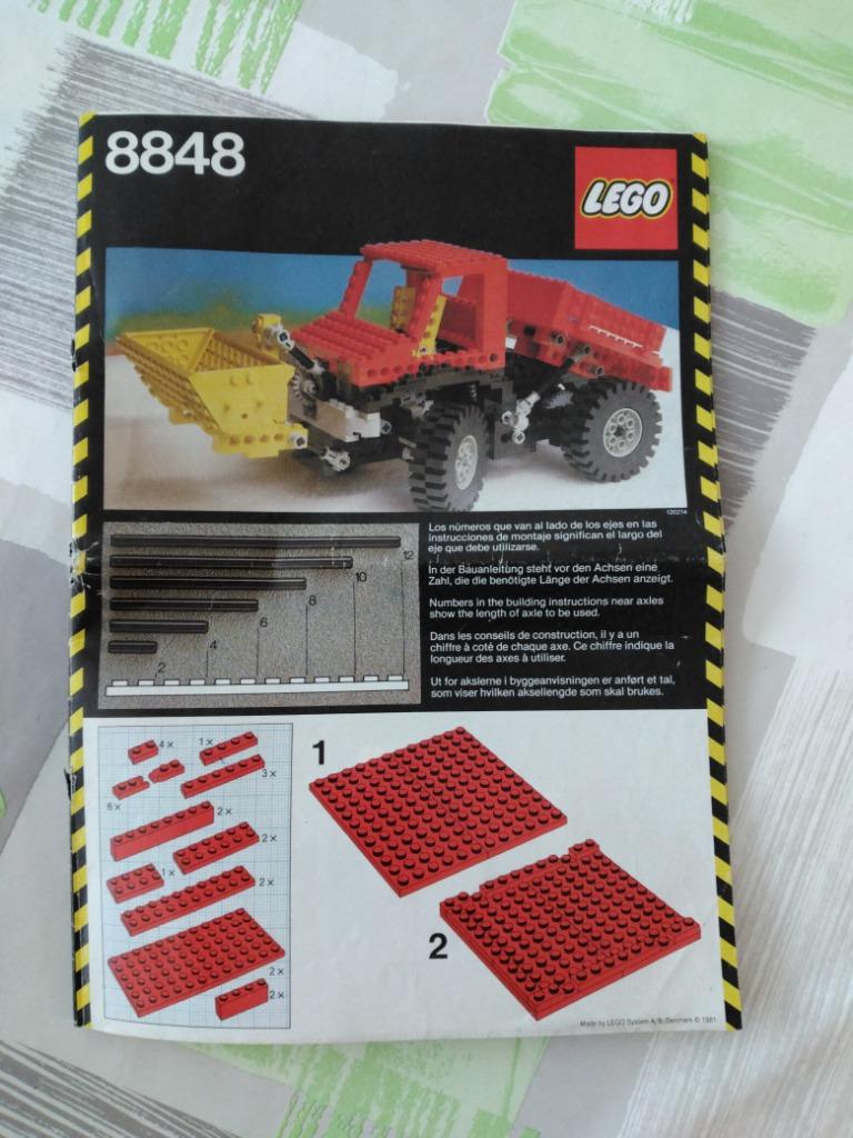 Lego Technic 8848 Power Truck complet notice PDF, Kinderen en Baby's, Speelgoed | Duplo en Lego, Ophalen of Verzenden, Gebruikt