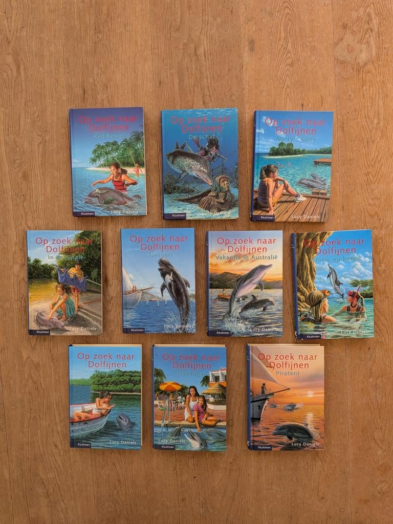 Op zoek naar Dolfijnen. Reeks van 10 boeken., Ophalen of Verzenden, L. Daniels