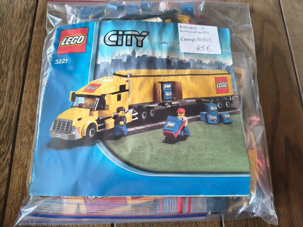Lego City 3221 Le camion Lego, Enlèvement ou Envoi, Utilisé, Lego