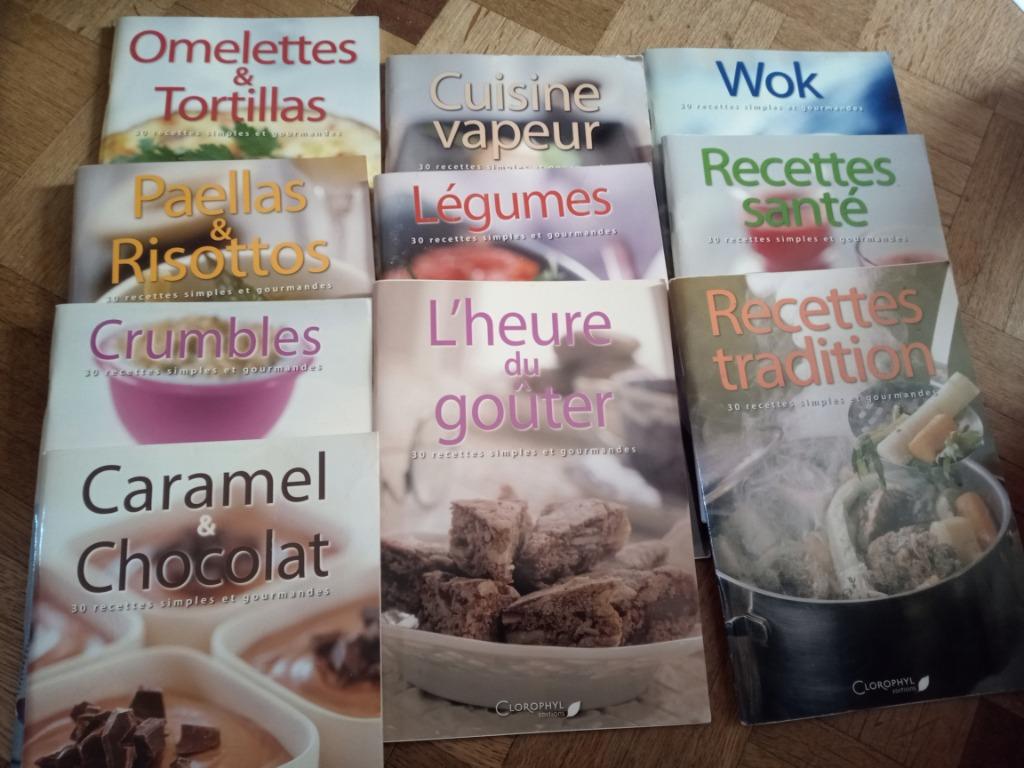 Lot livres recettes Chlorophyl, Boeken, Ophalen of Verzenden