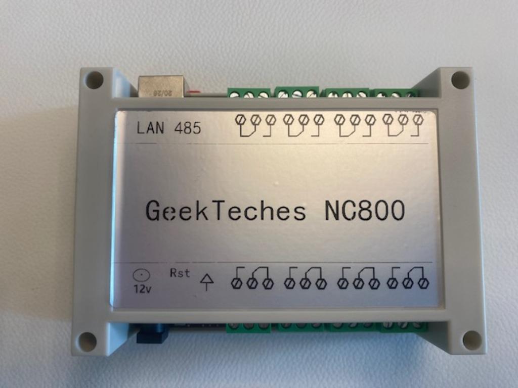 Geek Teches NC 800 8 Units smart control afstandsbediening, Audio, Tv en Foto, Ophalen of Verzenden, Gebruikt
