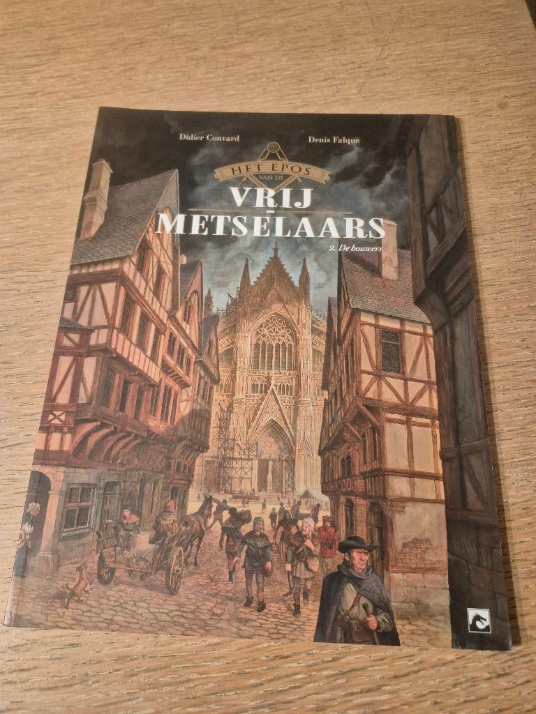 Strip Vrij Metselaars nummer 2 : de bouwers, Eén stripboek, Ophalen of Verzenden, Zo goed als nieuw, Didier Convard