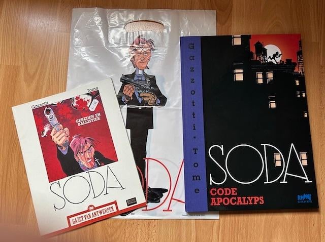 SODA CODE APOCALYPS KHANI LUXE OPLAGE 20 EX ROBBEDOES TOME, Eén stripboek, Ophalen of Verzenden, Zo goed als nieuw, Gazotti en Tome