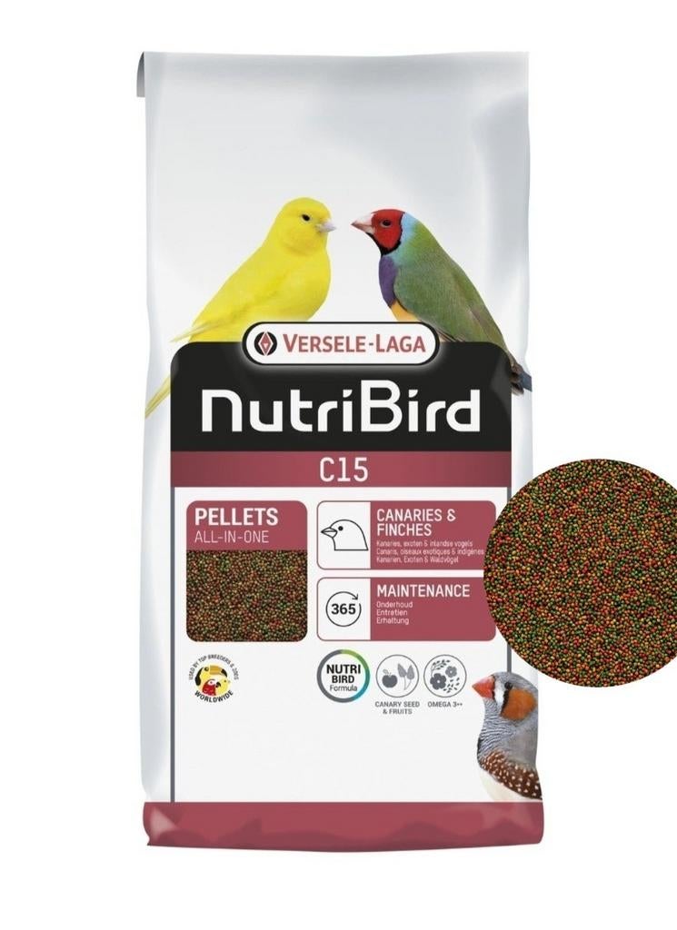 Nutribird C15 Kanarie Onderhoudsvoer 10kg ( Vervanger PERLE, Dieren en Toebehoren, Vogels | Toebehoren, Ophalen